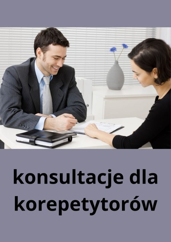 konsultacje dla korepetytorów